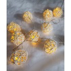 Светодиодная гирлянда "Тростниковые шарики" ArtStyle CL-N221WW