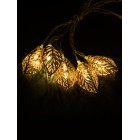 Светодиодная гирлянда «Золотые листья» CL-N214WW