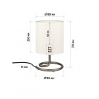 Светильник настольный HT-905NIC