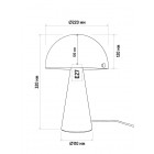 Светильник настольный HT-909BLB