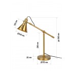 Светильник настольный HT-919BRS