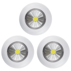 Светодиодный самоклеящийся фонарь-подсветка REV Pushlight 3Pack белый