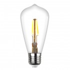Лампа FILAMENT VINTAGE ST64 E27 7W, 2700K, DECO Premium, теплый свет