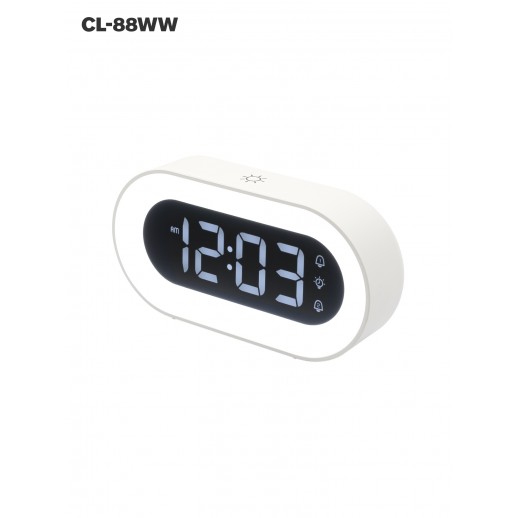Часы электронные с аккумулятором CL-88WW