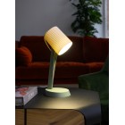 HT-711WGR Настольная лампа ArtStyle, белый/зеленый, пластик