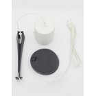 HT-711WGY Настольная лампа ArtStyle, белый/ темно-серый, пластик