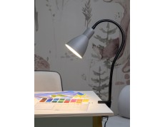 Светильник настольный на струбцине HT-701GY